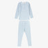 Gingham Frame Pajamas - Blue