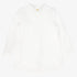 Textured Button Blouse - White