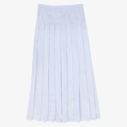 Stripe Linen Skirt - Blue