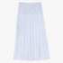 Stripe Linen Skirt - Blue