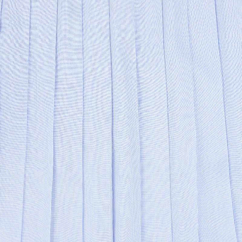 Stripe Linen Skirt - Blue