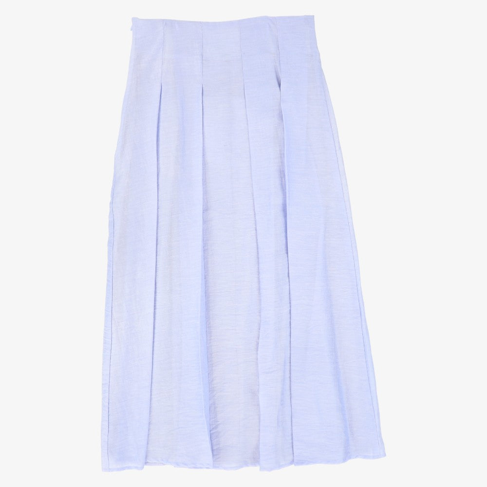 Diamond Embellished Skirt - Light Blue