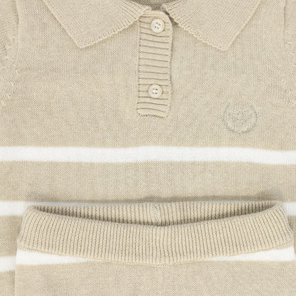 Stripe Trim Set - Tan