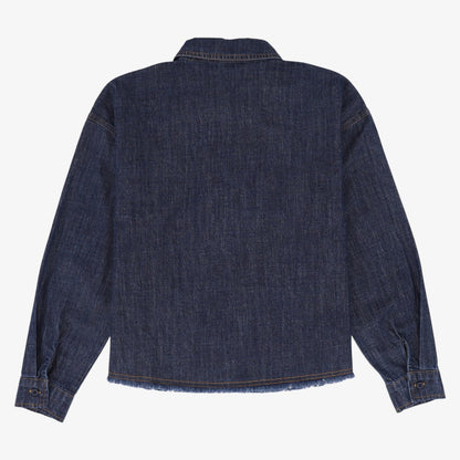 Leather Pocket Shirt - Denim