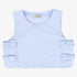 Stripe Tied Vest - Light Blue