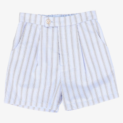 Double Stripe Shorts - Blue