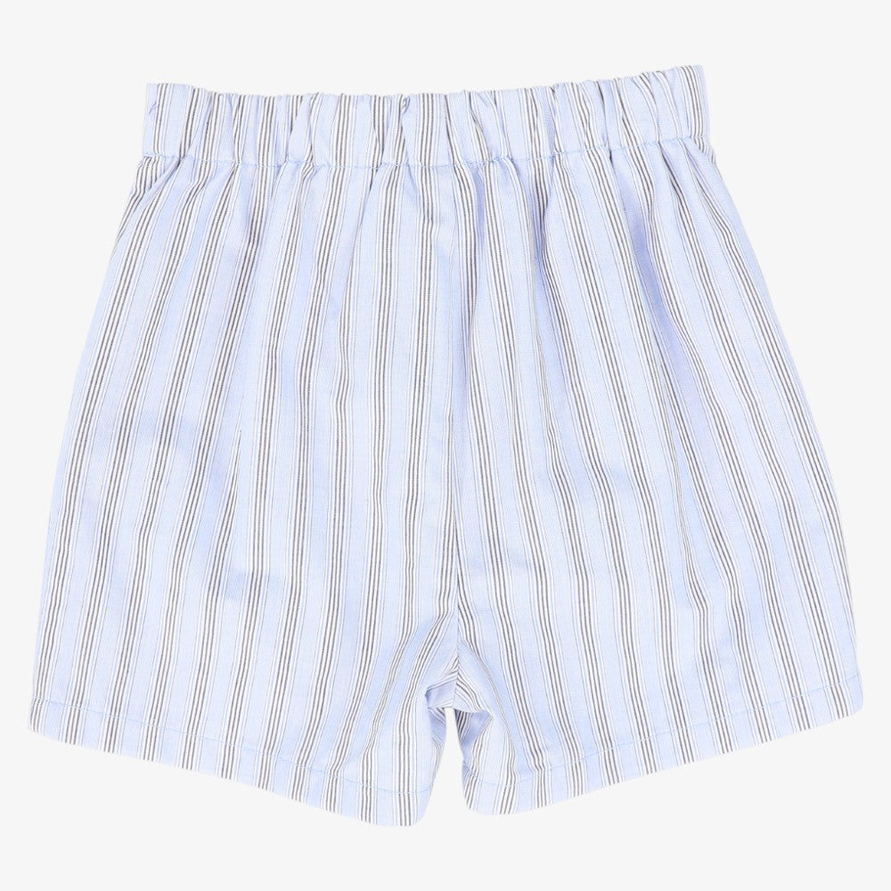Double Stripe Shorts - Blue
