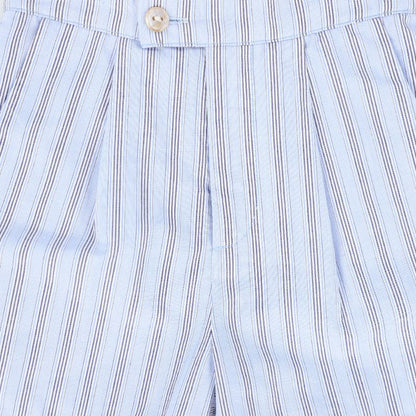 Double Stripe Shorts - Blue