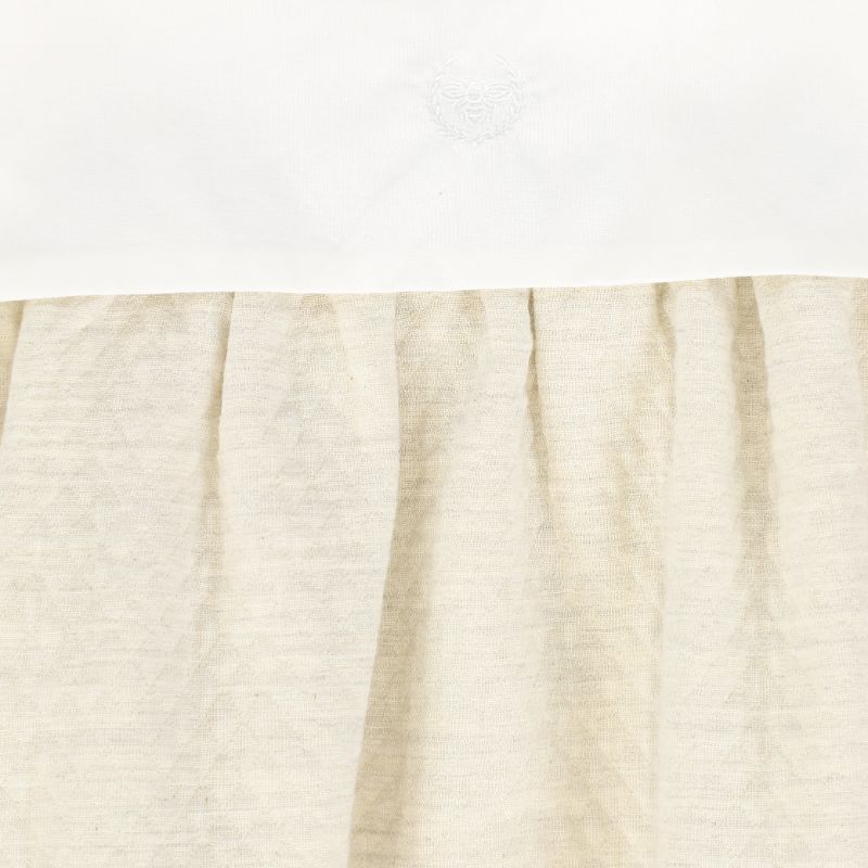 Textured Collar Romper - Cream