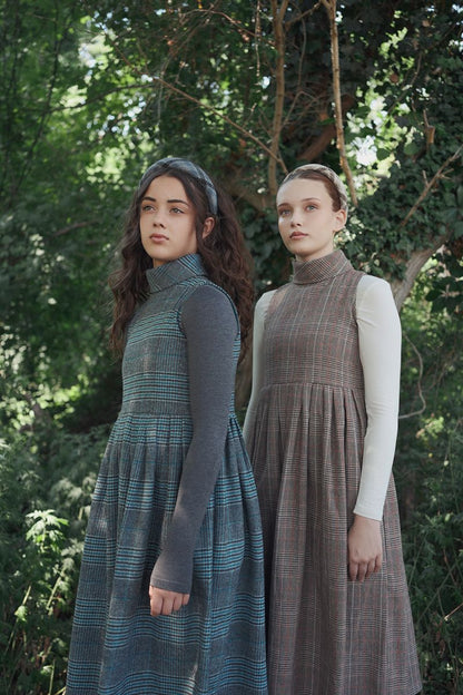 Roll Over Neck Jumper - Teal