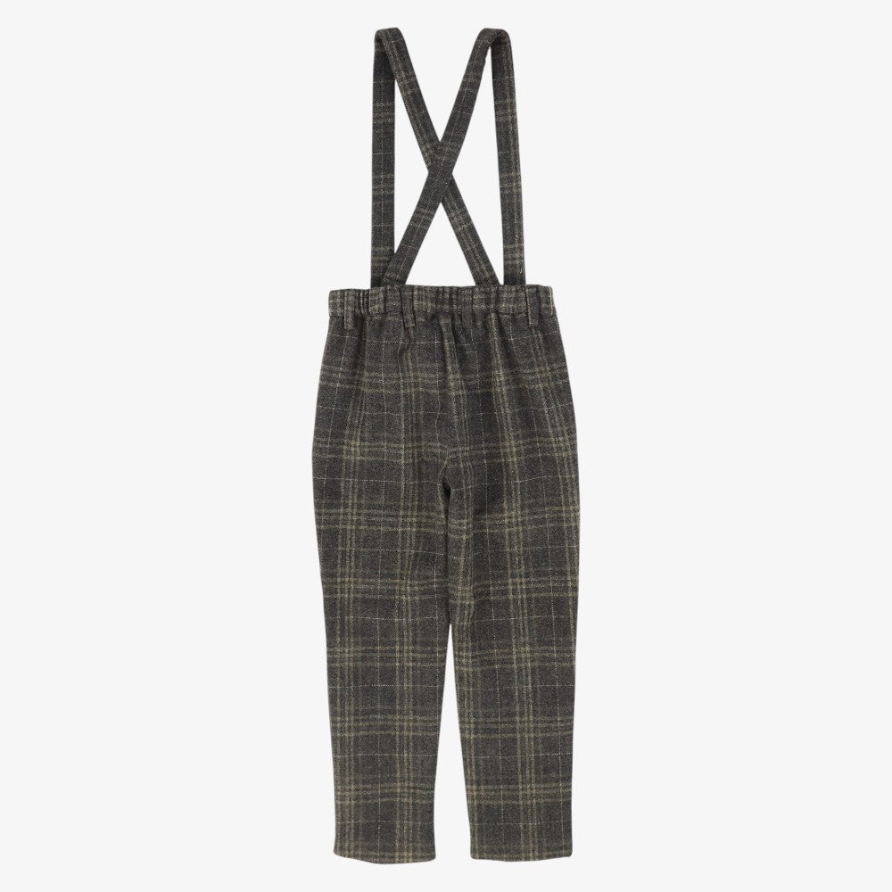Plaid Pants - Olive