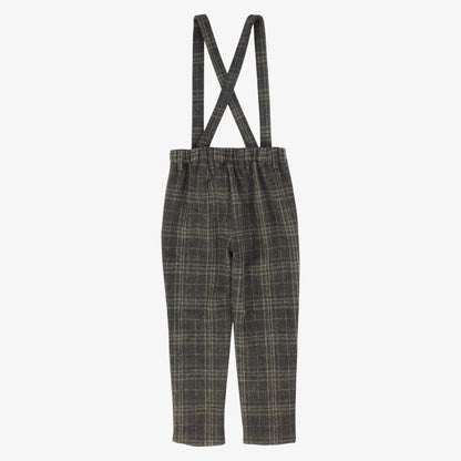 Plaid Pants - Olive