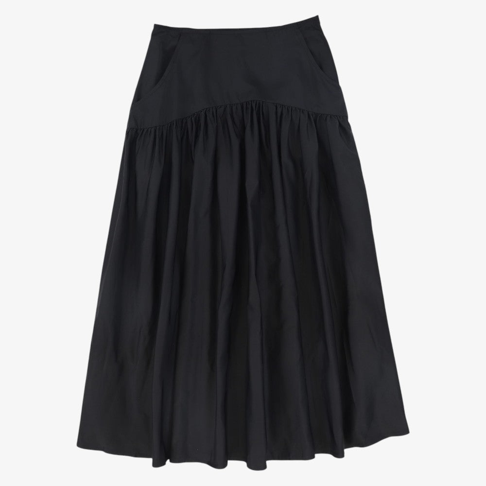 Tafetta Pocket Skirt - Black