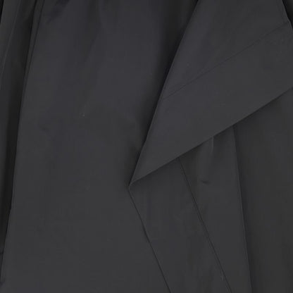 Tafetta Wrap Dress - Black