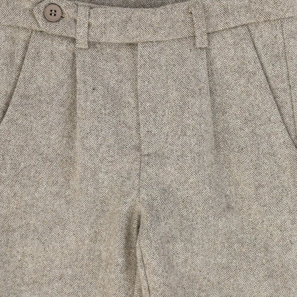 Herringbone Pants - Brown