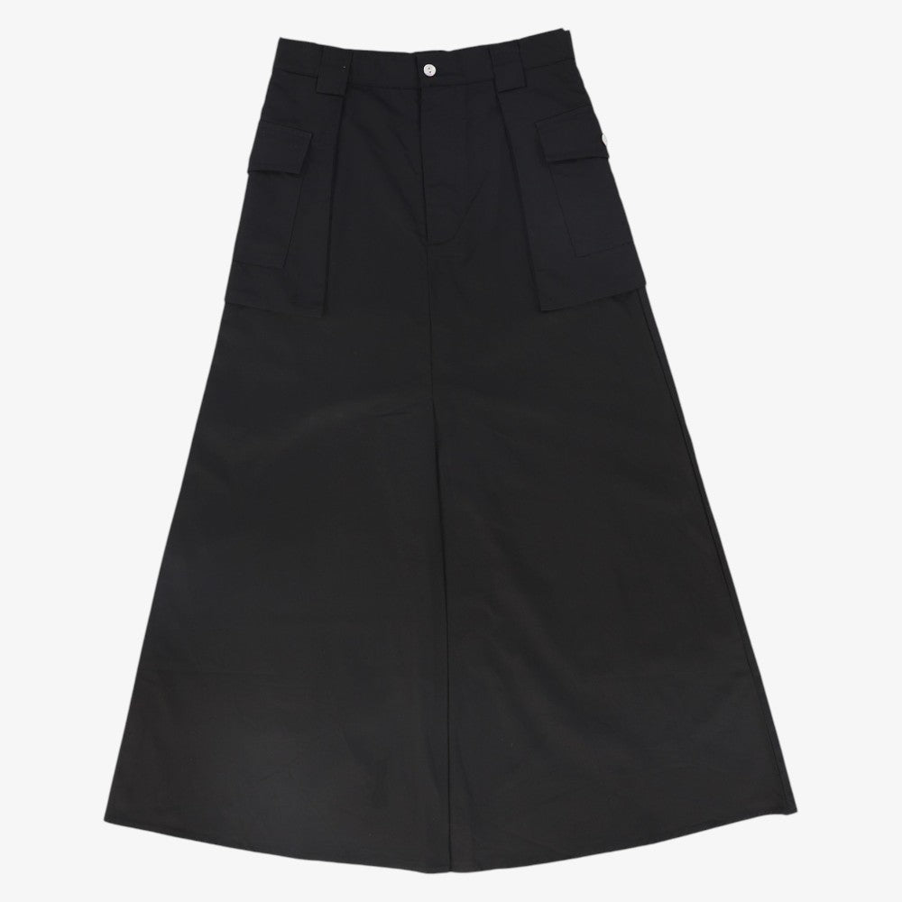 Utility Pocket Maxi SKirt - Black