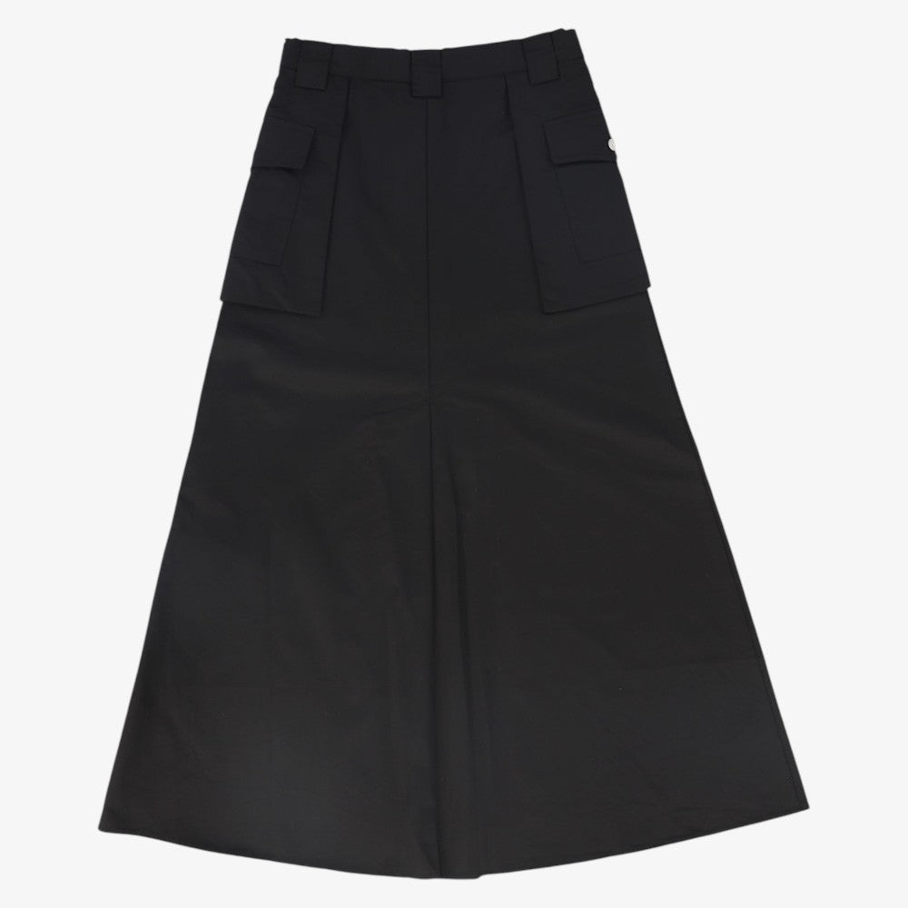 Utility Pocket Maxi SKirt - Black
