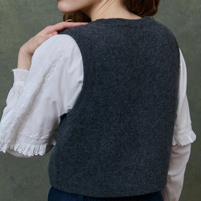Ibinka Cardigan - Charcoal