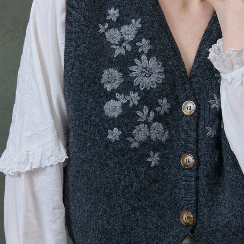 Ibinka Cardigan - Charcoal