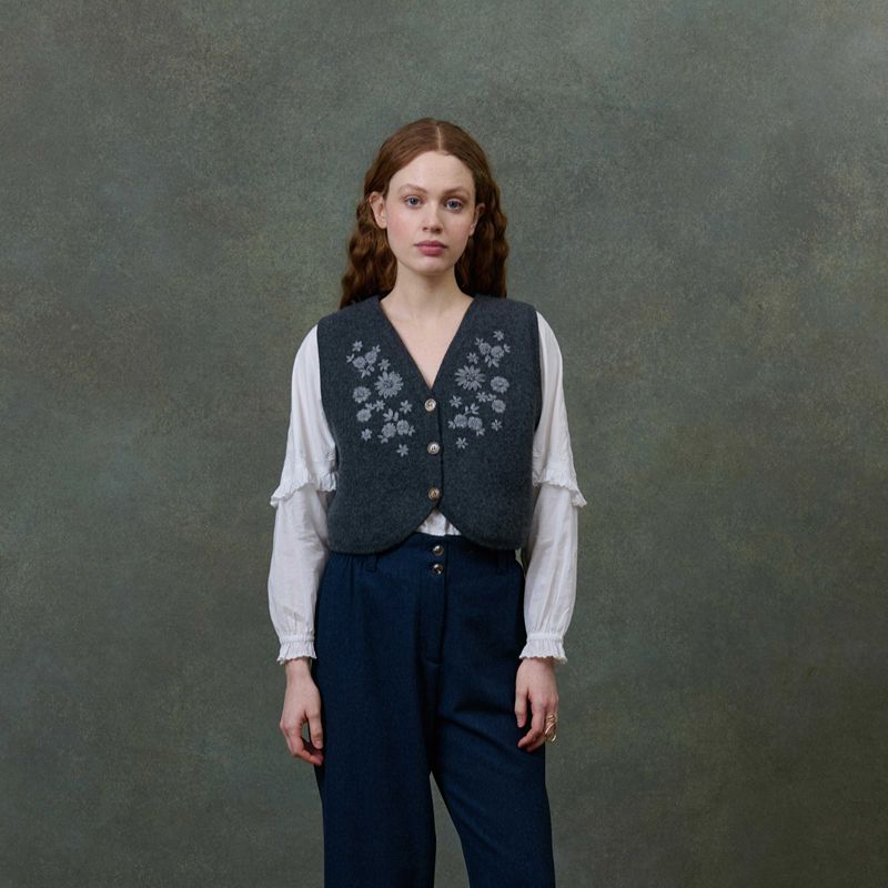 Ibinka Cardigan - Charcoal