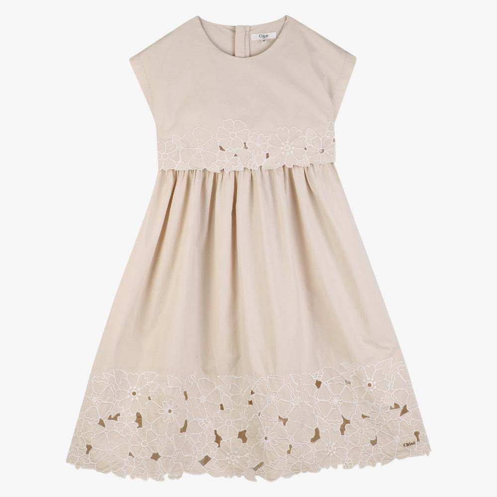 Embroidery Dress - White