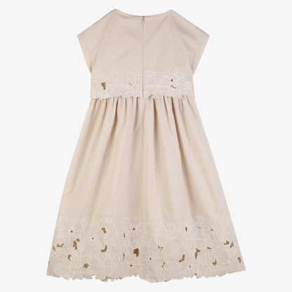 Embroidery Dress - White