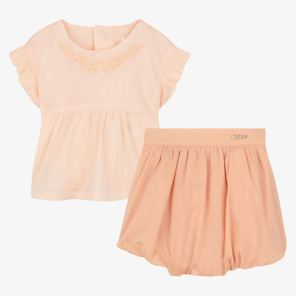 Design Top And Bloomer - Salmon