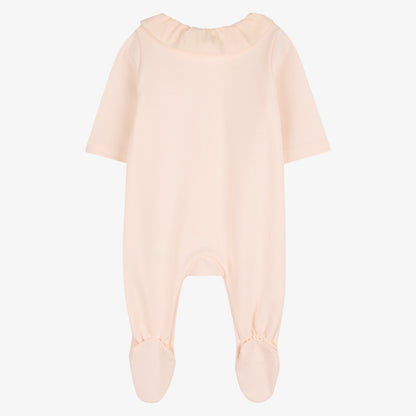 Signature Logo Footie - Salmon