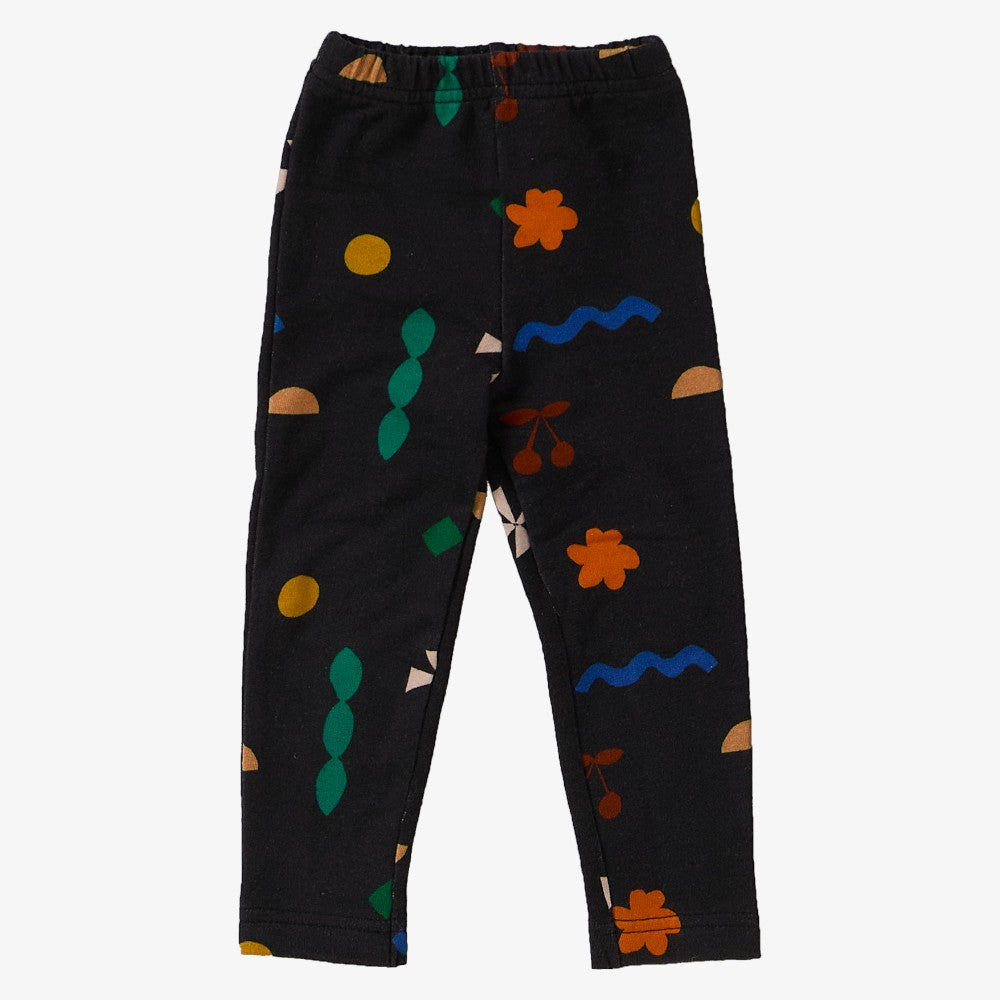 Rib Leggings - Black