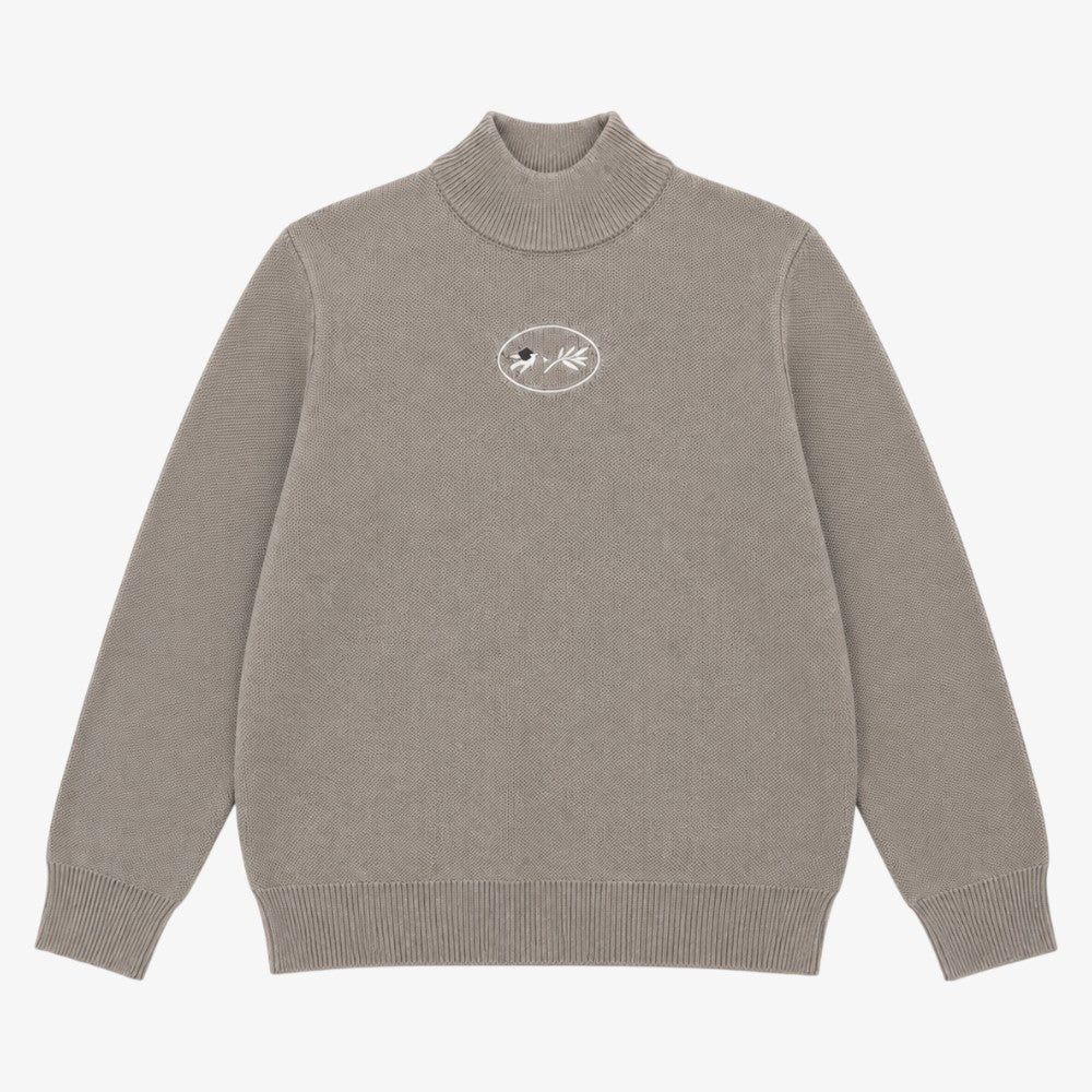 Cross Criss Sweater - Taupe
