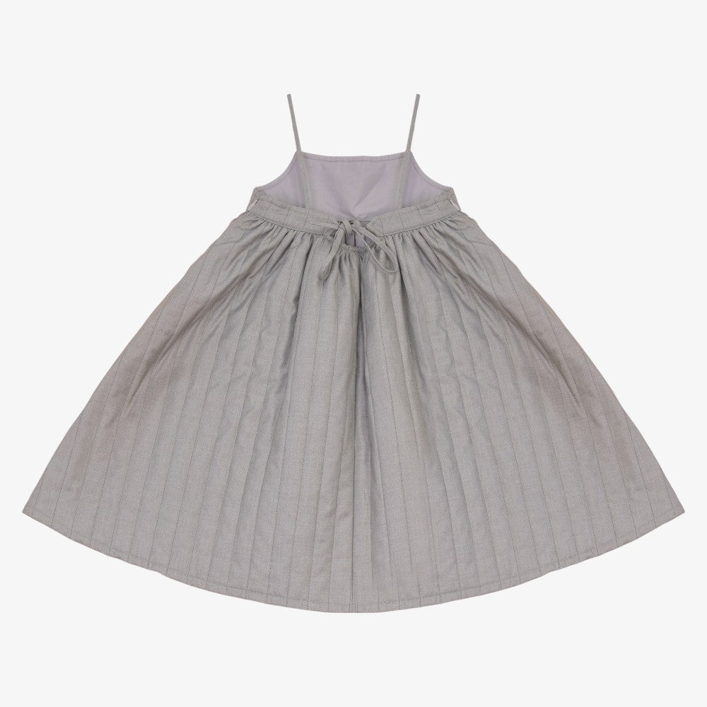 Quilted Dress - Taupe