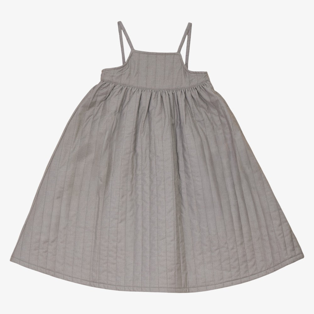 Quilted Dress - Taupe