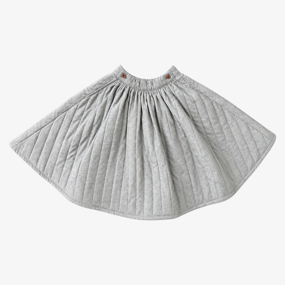 Quilted Skirt - Taupe