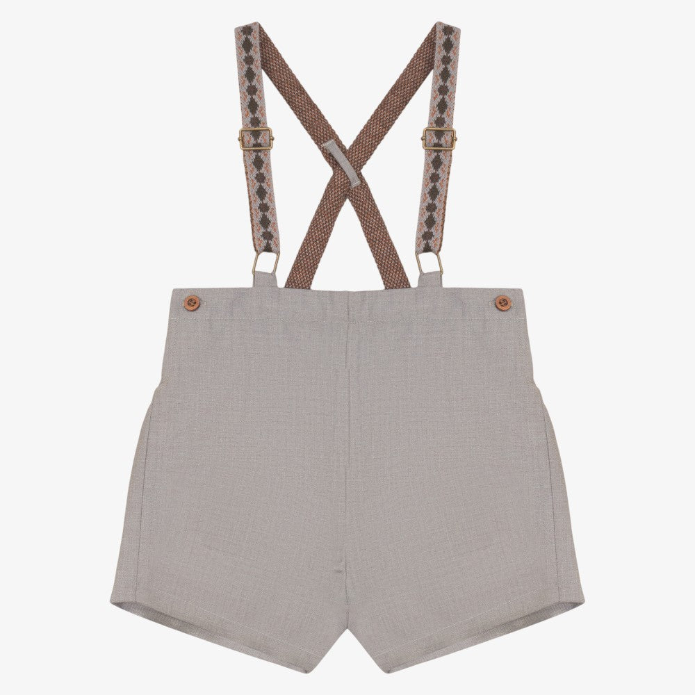 Knit Shorts - Taupe