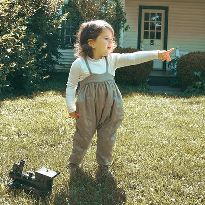 Pocket Overall - Taupe
