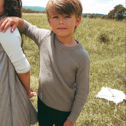 Knit Sweater - Taupe