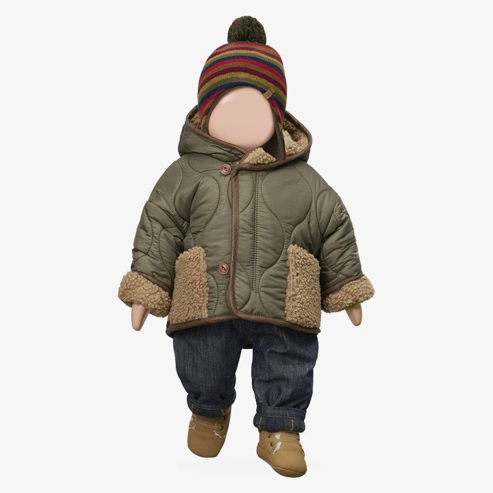 Padded Jacket - Khaki