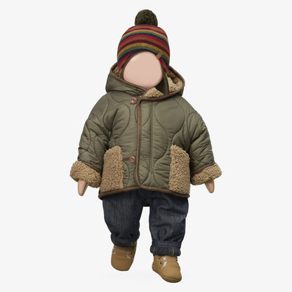 Padded Jacket - Khaki