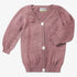 Intarsia Cardigan - Cameo Pink