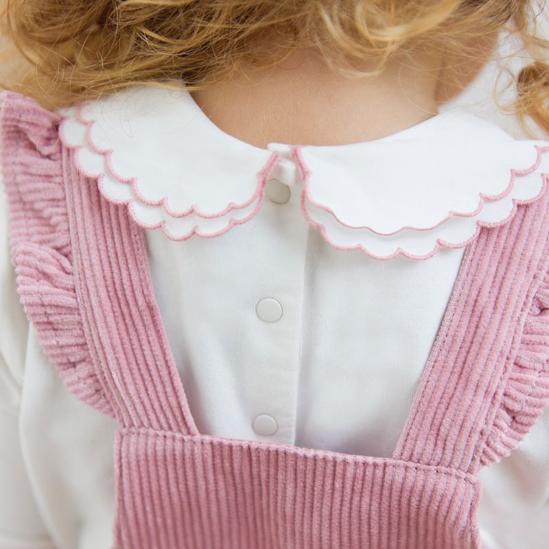 Ruffle Collar Bodysuit - Eglantine