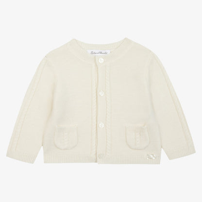 Pocket Cardigan - Off White