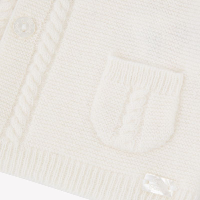 Pocket Cardigan - Off White