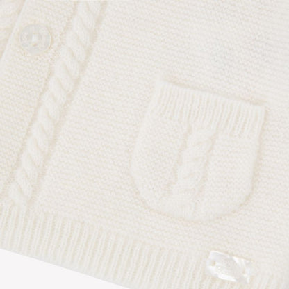 Pocket Cardigan - Off White
