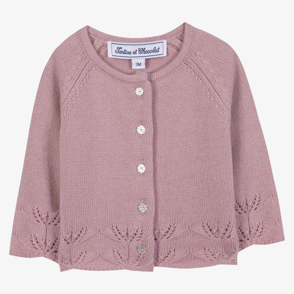 Cable Cardigan - Eglantine