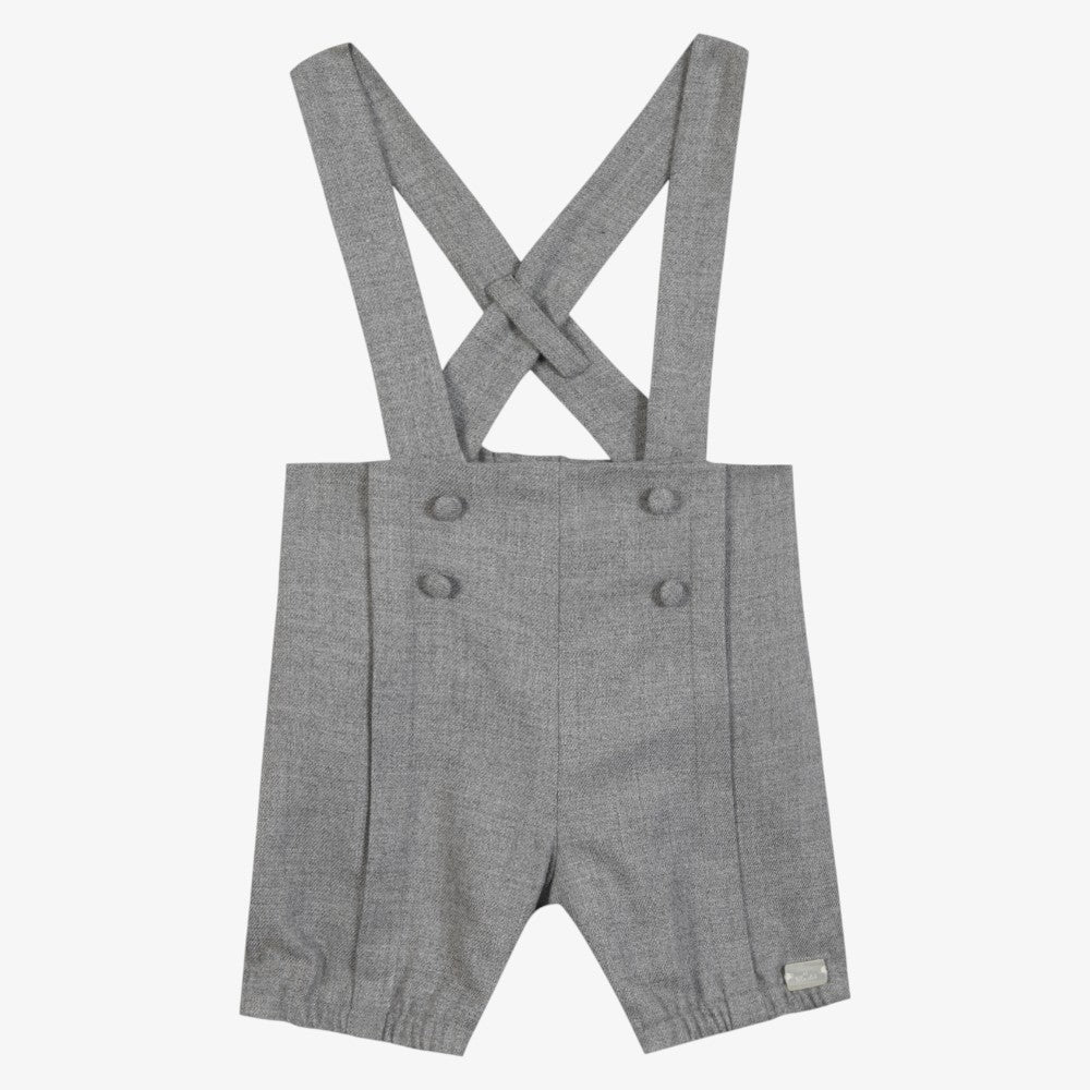 Suspender Shorts - Dark Grey