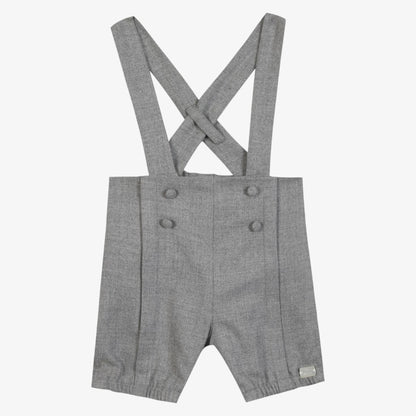 Suspender Shorts - Dark Grey