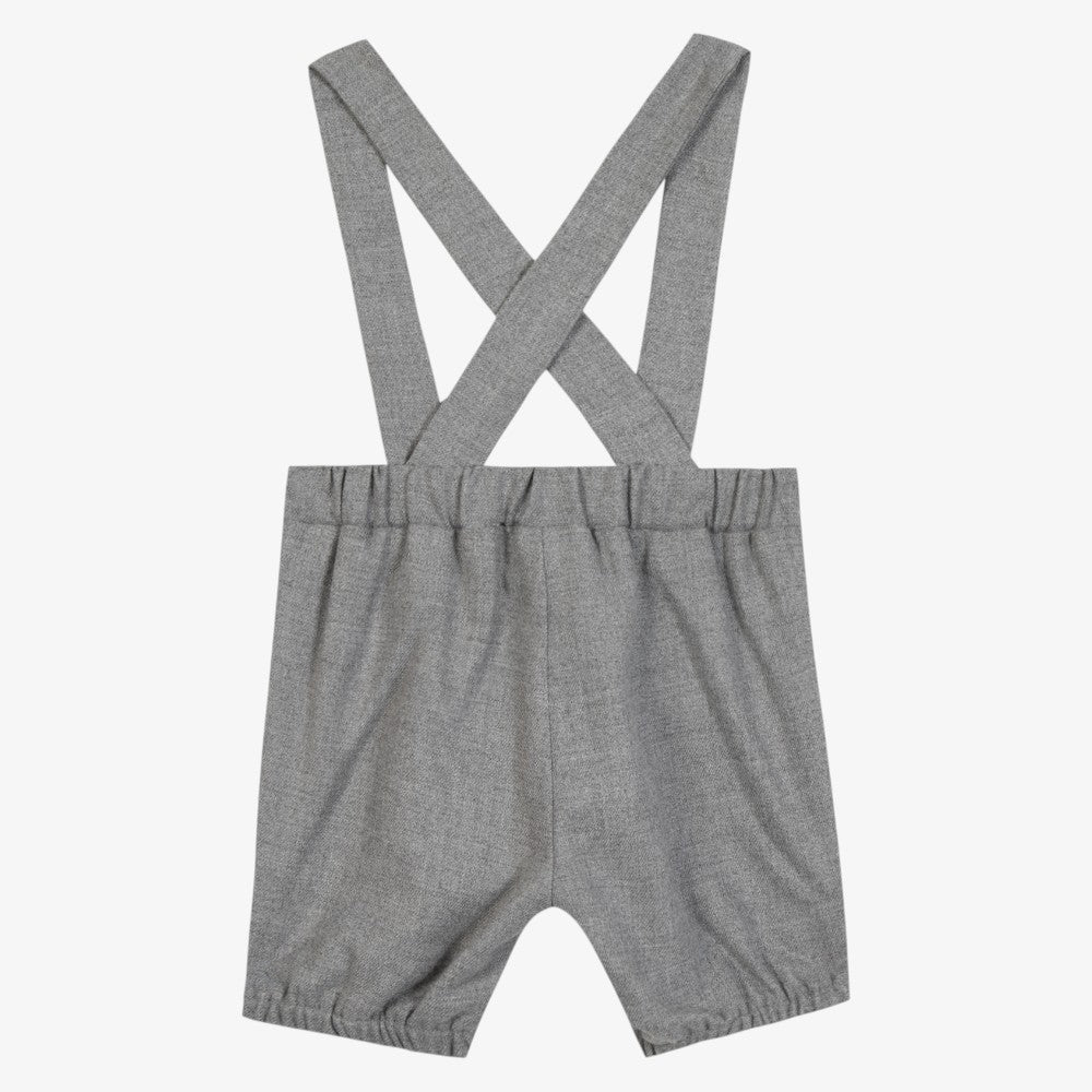 Suspender Shorts - Dark Grey