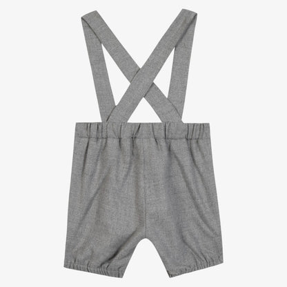 Suspender Shorts - Dark Grey