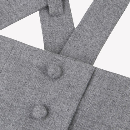 Suspender Shorts - Dark Grey