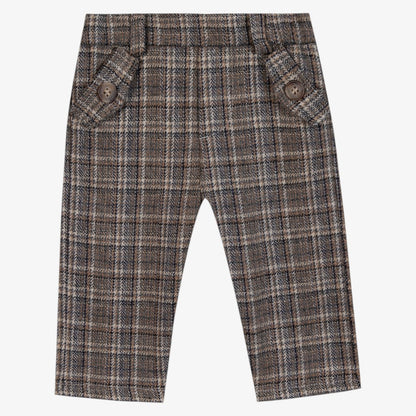 Plaid Pants - Bark